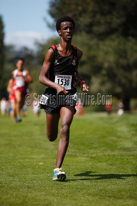 2014StanfordSeededBoys-442.JPG - Seeded boys race at the Stanford Invitational, September 27, Stanford Golf Course, Stanford, California.